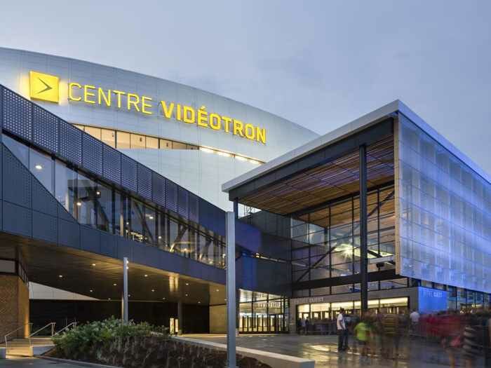 Centre Vidéotron | Crédit : Stéphane Groleau