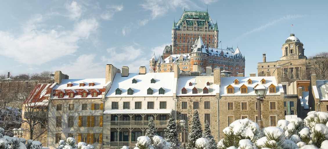 Le Vieux-Québec en hiver | Crédit : Claudel Huot